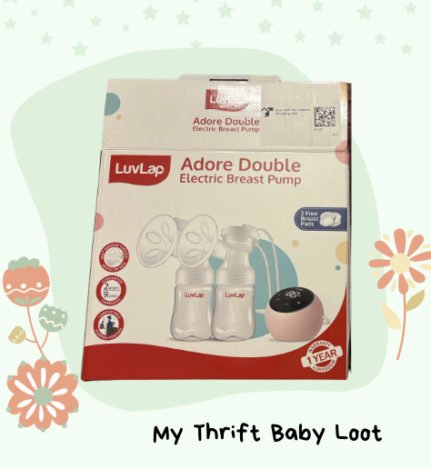 New LuvLap Adore Double Electric Breast Pump